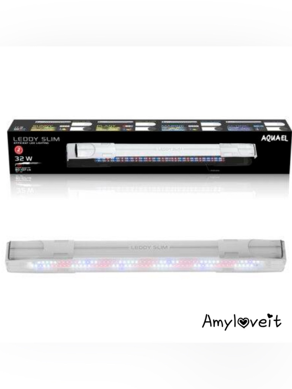 Aquael Leddy Slim 32W Plant 40"- 50”Aquarium Lamp New